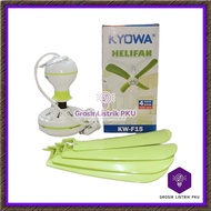 Hanging Fan Small Helifan Mini Kyowa 15 Watt 15W Ceiling Hanging Fan 4 Blades