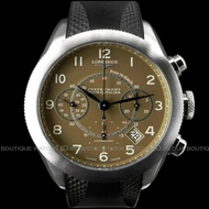 金鐸精品~1949 LONGINES浪琴極速系列騎士馬術自動上鍊計時男錶