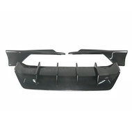 For Lexus IS IS200t IS250 IS350 IS300 F Sport Sedan 2016-2019 4 Door Rear Diffuser Lip Bumper Carbon