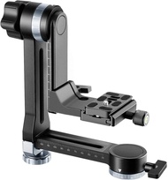 Neewer Professional Metal Gimbal Tripod Head 360° Panoramic Head with 100mm Movable Horizontal Axis,