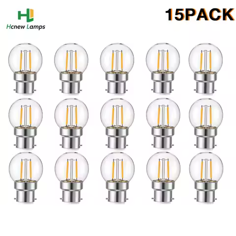 B22 Bayonet Base G40 Dimmable Led Bulbs 220V 1W 2700K Replaceable Pendant Energy Saving Retro Filame