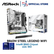 ASROCK B860M STEEL LEGEND WIFI DDR5 / D5 LGA1851 GAMING MOTHERBOARD COMBO ULTRA 5 225 / 225F / 235 /