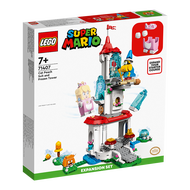 乐高（LEGO）积木 超级马力欧系列 8月新品 7岁+ 儿童玩具 男孩女孩生日礼物 猫咪桃花公主和冰塔拓展关卡