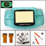 Full Housing Shell Case Cover Flex Cable Backlight Backlit Adapter for Nintendo Game Boy Advance GBA