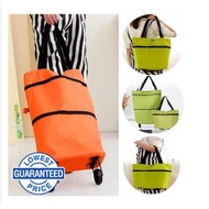 Foldable Trolley Shopping Bag Trolley BagTravel Luggage Bag With Wheels(Assorted)