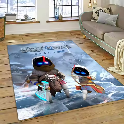 New 27 Style Astro Bot Game Cartoon Robot Gift Carpet Rug for Living Room Bedroom Home Sofa Decorati