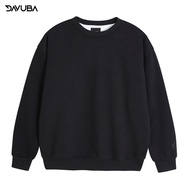 CODÁo sweater DAVUBA nỉ lông cáo cổ tròn nam nữ form rộng cổ tròn SM042