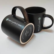 Limited Edition Nestle Starbucks Ceramic Matt Black Mug (370ml)