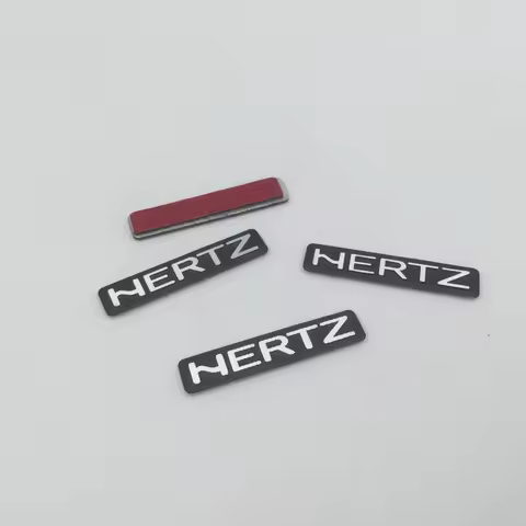 2pcs 5pcs 10pcs for HERTZ car Hi-Fi speaker audio speaker badge stereo emblem sticker decal styling 