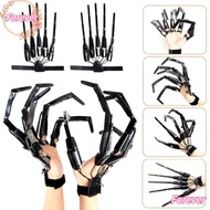 FOREVER 1PC Halloween Articulated Finger, Scarry Fake Fingers Skeleton Hands Finger Glove, Cosplay G