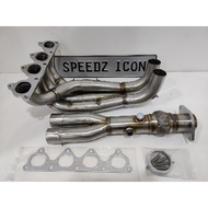 JASMA H22A F20B DOHC TRI-Y 421 Extractor Header for Honda Accord SM4 SV4 Preclude HSeries H23A