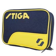 STIGA Table Tennis Racket Cover Gourd-Shaped Racket Bag Square Racket Cover Leather STIGA Table Tenn