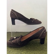 Bally Suede Tassel Shoes sz 37