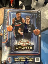 2025/26 Topps Chrome Update Series 籃球卡盒