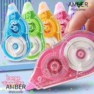 AMBER 5PCS/Set Correction Tape, Large Capacity Silent Alteration Tape, Simple Students Special Corre