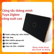 Zigbee Tuya 20A high-power switch controls high-quality aluminum-rimmed air conditioner water heater