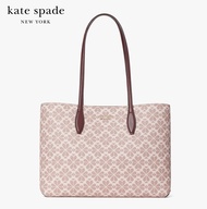 KATE SPADE NEW YORK ALL DAY SPADE FLOWER COATED CANVAS LARGE TOTE PXR00360 กระเป๋าสะพายผู้หญิง / กระเป๋าผ้า