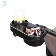 SFFGF Wheelchair Kid Carriage Accessories Kettle Rack Food Snack Tray Baby Stroller Bracket Stroller Cup Holder Strollers Bottle Cup Holder Stroller Double Cup Holder