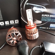 Lx Led Headlight H11 H4 3 Colors 12V 24V 5500Lm