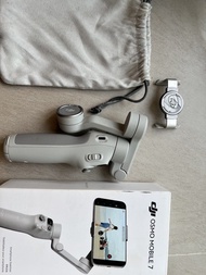 DJI Osmo Mobile 7 手機三軸穩定器 雲台 (九成新 有盒齊配件)