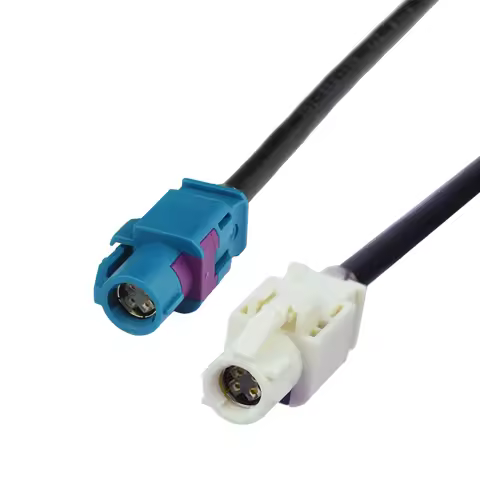 Superbat Fakra HSD Z Jack to Fakra HSD B Female Decar 535 Cable 355cm for BMW CIC COMBOX USB Cable E
