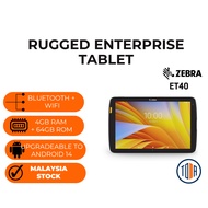 Zebra ET40 Rugged Enterprise Tablet 4GB+64GB Android 14