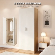 【BEST SELLING】2 Door Wardrobe | Wardrobe | Closet | Modern Wardrobe | Wooden Wardrobe | Bedroom Ward
