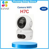 EZVIZ H7C DUAL 8MP DUAL LENS INDOOR WIFI IP CAMERA - Night color, Talk, Body shape detection