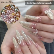 （seps） Unique 2-4mm Resin Pearl Beads for Nail Art Add Elegance to Your Manicure （MY）
