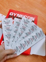 SIÊU TỐT_[Freeship] (Hộp 100v) Viên Đặt Se Khít Phụ Khoa Gynecon Như Hình Khử Mùi