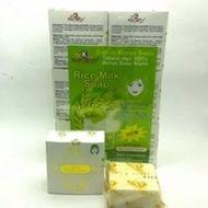 Proven Effective Thai MILK RICE SOAP - SABER K-BROTHERS RICE MILK SOAP - BPOM!!!