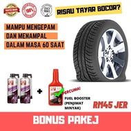 (READY STOCK) MENGEPAM DAN MENAMPAL TAYAR SECARA AUTOMATIK-INFLATOR-ALAT KECEMASAN-TIRE SEALENT