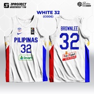 GILAS PILIPINAS WHITE JERSEY 2024