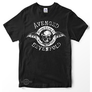 Kaos Metal A7x Av7x Bat Logo Kaos Band AVENGED SEVENFOLD Orange County Premium Tshirt