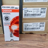 OSRAM P21/5W 7528 1016 HALOGEN BULB MENTOL BREK MENTOL BELAKANG MOTOR BRAKE BULB FOR 1PC