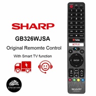 Compitable with Original SHARP Android TV Remote Control GB326WJSA