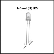 INFRARED LED 3MM TRANSMITTER IR LED 940NM 3 MM INFRARED