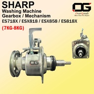 SHARP ES718X / ESX818 / ESX858 / ES818X (7KG-8KG) WASHING MACHINE MECHANISM / GEARBOX MECHANISM MESI
