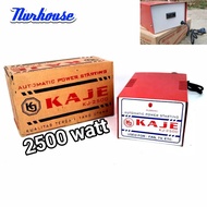 penguat daya listrik 2500 watt stabilizer anti jeglek penghemat listrik