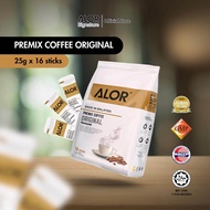Alor Kopi Segera Pracampur[KapucinoKopi Putih OriKopi Putih 3 in 1]/Alor Instant Premix Coffee-White