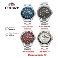 ORIENT 2 Kamasu Mako RA-AA0819N / RA-AA0821S / RA-AA0820R / RA-AA0818L Watch Men Sport Automatic 200