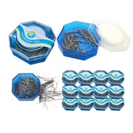 (12PCS)Jarum Peniti Tudung/ Hard Steel Pin Cushion Pack Scarf Needle Pin Tudung/Peniti tudung/jarum 