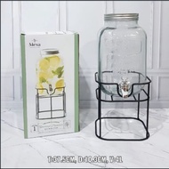 4 Liter glass dispenser / Beverage container