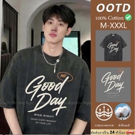 COD 24 Hours Delivery WOO RIGHT 200g T-Shirt Good Day ENJOY EVERY MOMENT OF YOUR LIFE