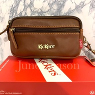 Kickers Handphone Pouch Bag Genuine Leather 100% Original PM (KIC-S-87448 B)
