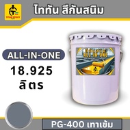 ไททัน สีกันสนิม All-in-one18.925ลิตร สีรองพื้นกันสนิมและสีทาทับหน้า สีกันสนิม สีทาเหล็ก สีเคลือบกันส