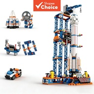 Sembo block Rocket 930Pcs Engine model kit, Toys for boys 7 to 8 year old, Building Blocks Toys‑Birt