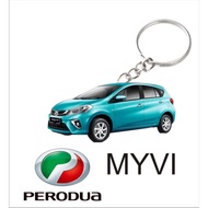 myvi turquoise  color 2d keychain