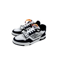 98新LV/8.5碼42.5碼/黑白牛仔魔術貼trainer