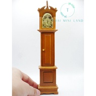 นาฬิกาลูกตุ้ม (ทรงสูง) สูง 19 ซม. งานไม้สวยๆ นาฬิกาโบราณ นาฬิกาวินเทจจิ๋ว นาฬิกาจิ๋ว นาฬิกา นาฬิกาวินเทจ ของจิ๋ว